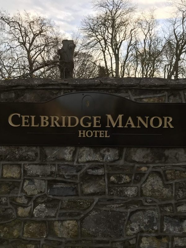 Celbridge Manor Main sign left