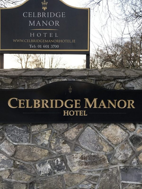 Celbridge Manor Main sign right